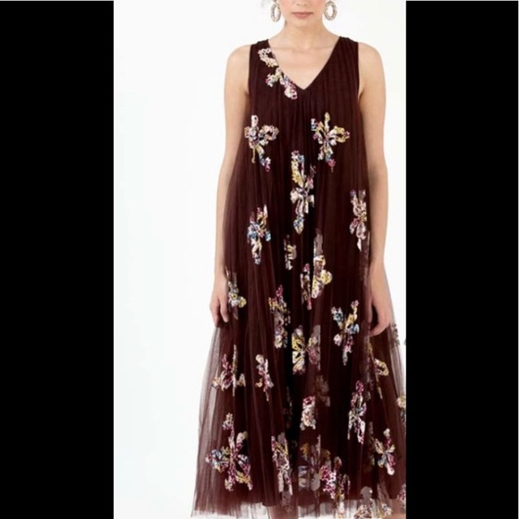 Cassandra Appliquéd tulle dress - Picture 2 of 10